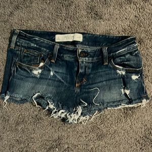 Abercrombie denim shorts